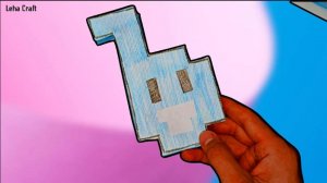 Оригами Русский Алфавит Лор буква Ъ / Паперкрафт буквы Ъ из бумаги / Поделки из бумаги 3Д