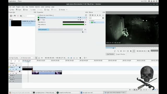 tutorial night vision kdenlive смотреть онлайн