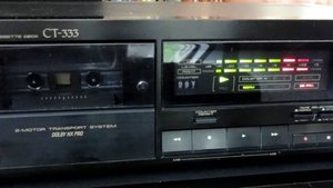 Кассетная дека Pioneer CT-333 -Годы выпуска 1988 - 1989-Япония