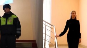 «Я на страже дорожного порядка!»–с уверенностью произносит сотрудник Госавтоинспекции Даниил Сенгаев