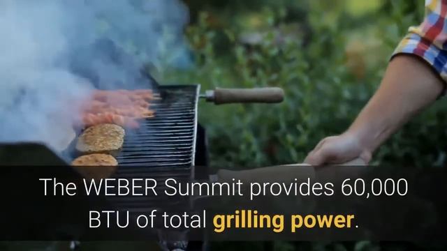 Weber Summit S 660 Built In Gas Stainless Steel Grill смотреть онлайн