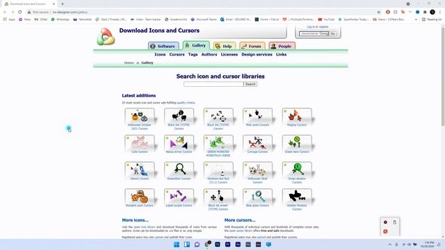 How to change the mouse cursor’s color in Windows 11