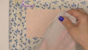 Шьем куклам. Обработка края изделия клеевой паутинкой