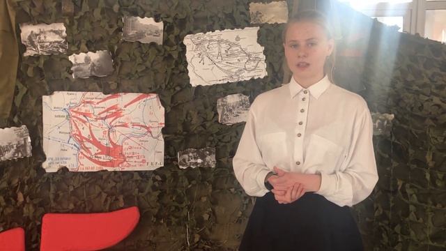 Видеопослание ветерану Попова Валерия Ворнянский ясли-сад-средняя школа