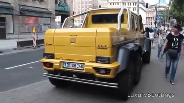 MANSORY GRONOS G 63 AMG 6x6 смотреть онлайн