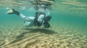 Водолазы анапского дайв-центра обследуют дно Черного моря