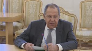 С.Лавров и Буй Тхань Шон, Москва, 2 апреля 2025 года