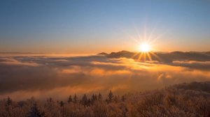 С высоты птичьего полета горы выше небес