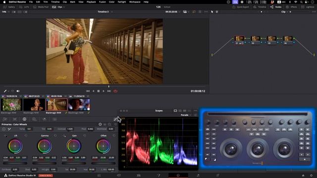 DaVinvi Resolve Micro VS Micro Color Panel смотреть онлайн