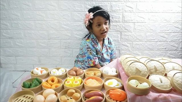 Dim Sum Play set toys 🥟😋🍤 Mainan makan makanan 🍴komplit isi nya banyak 🥟