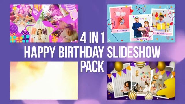 Happy Birthday Pack 35516455 смотреть онлайн