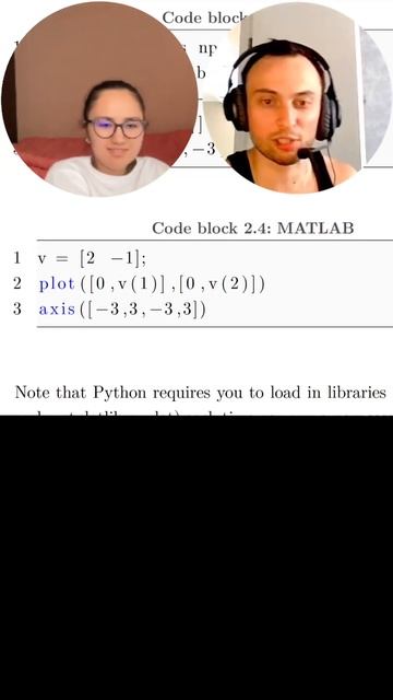 Линейная алгебра для Data Science: Программируем Вектор на MATLAB #datascience #matlab #shorts