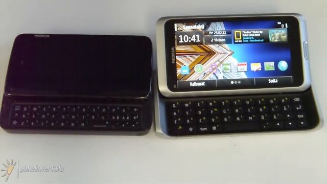 Nokia E7 vs Nokia N97 vs Nokia N900 hardware comparison смотреть онлайн