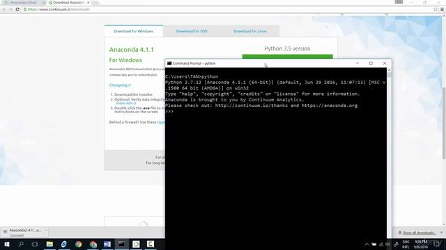 03 Install python and other packages with anaconda