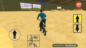 BMX на переднем
