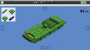 Самоходка СУ-130 пм из ЛЕГО (инструкция по сборке)
