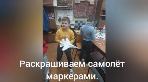 Модель военного самолёта Су-27.mp4