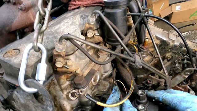 1991 Land Rover Defender 110 TDI engine swap смотреть онлайн