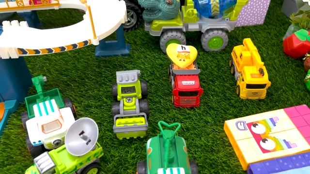 Numberblocks & Alphablocks - Looking Clay with Mini Heart Coloring! Satisfying, ASMR Video смотреть онлайн