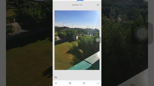 photo editing with Snapseed app For Ios & Android - Tune Image tool - part 3