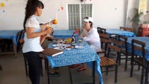 Ньячанг. День седьмой. Пляж Заклет. Прибрежное кафе "У Тэна" - это БОМБА!