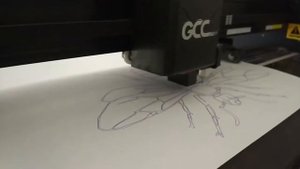 Ploter GCC Expert 24LX uchwyt wkładu długopisu, rysujący