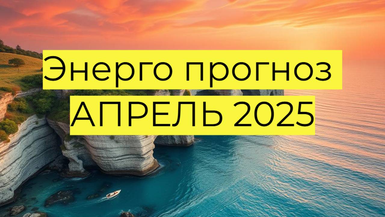 ЭНЕРГЕТИЧЕСКИЙ ПРОГНОЗ НА АПРЕЛЬ 2025 ГОДА - ЧТО НАС ЖДЕТ?