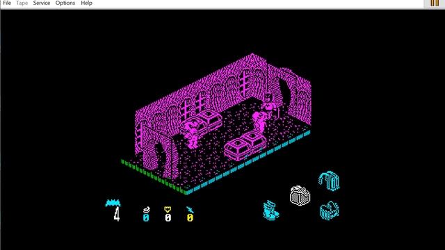 Batman - ZX Spectrum - ZX Poly emulator v 2.0.4 смотреть онлайн