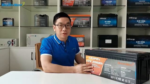 Lifepo4 battery 12V 200AH смотреть онлайн