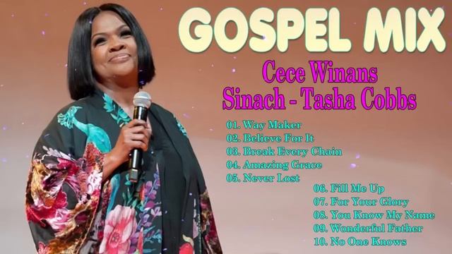 Best Gospel Songs of Cece Winans, Sinach, Tasha Cobbs смотреть онлайн