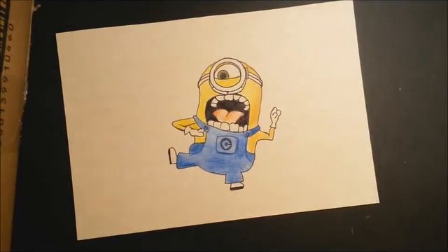Sketch video #1 - Funny Minion, fire alert! смотреть онлайн