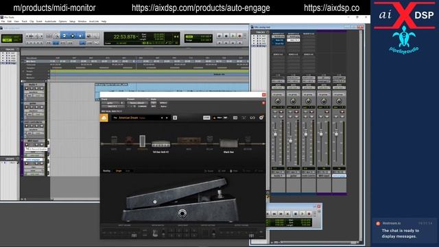 Attempting aiXdsp MIDI Monitor in Pro Tools смотреть онлайн
