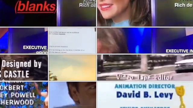 Allegra’s Window, Blue’s Clues, Dr. Phil, FT, GGI, Maude, Quantum Leap, Teletubbies Credits Remix