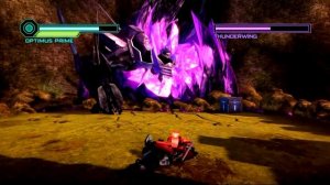 Optimus Prime VS Dark Energeon Thunderwing  Epic Battle | Transformers Prime