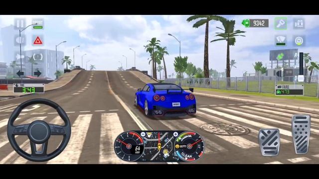 Taxi Sim 2024 🚕 💥 - Nissan GTR Supercar Extreme Drive 🚗 - Gameplay #44 - Android & IOS Gameplay смотреть онлайн