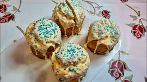 КУЛИЧИ БЕЗ ДРОЖЖЕЙ!!! ЗАМЕШИВАЕТСЯ ЗА МИНУТУ!!! ВЛАЖНЫЙ И ОЧЕНЬ ВКУСНЫЙ КУЛИЧ!