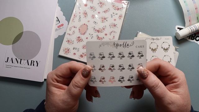 December Planner Sticker Haul: Aura Estelle, Tombow, Letters to Apollo