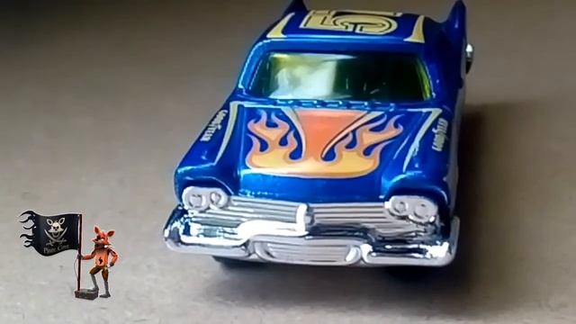 unboxing Hotwheels: Plymouth Fury 1957 (Goodyear) смотреть онлайн