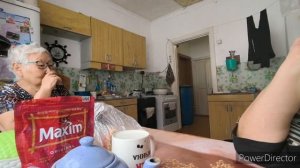 Жизнь аборигенки. К родителям, за кадром. Жизнь в глубинке России.