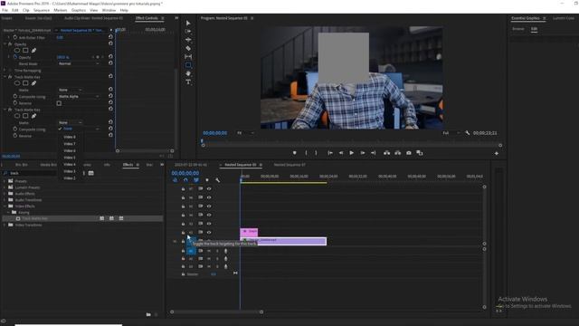 How To Make Rectangle Crop Video In Premiere Pro || Rectangle Crop Video Premiere Pro Tutorial смотреть онлайн