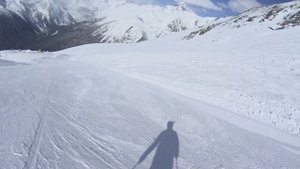 Домбай 2024 на горных лыжах