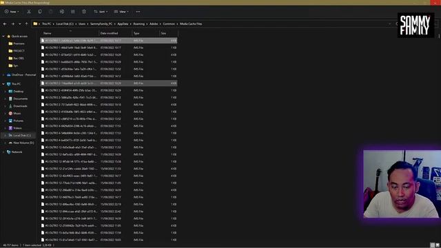 How to delete all media cache files Adobe Premiere Pro
