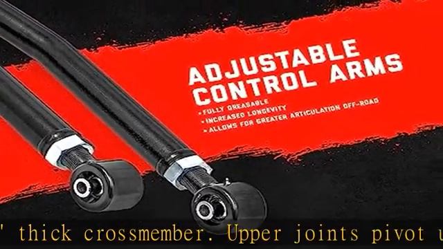 Rough Country Long Arm Upgrade Kit for 84-01 Jeep Cherokee XJ | 4-6" - 68900U смотреть онлайн