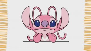 Как нарисовать Ангела | Лило и Стич | шаг за шагом