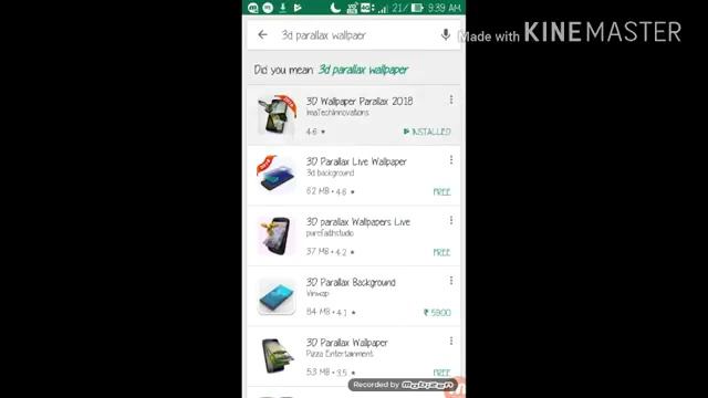3D perralex wallpaper for any Android and iOS phone in Hindi смотреть онлайн