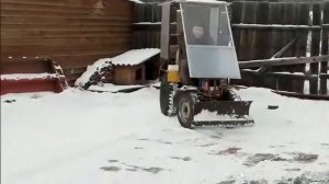 чистка снега до реконструкции