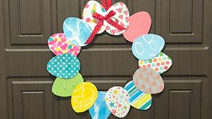 Пасхальный венок. Пасхальный декор своими руками.Пасхальные поделки.