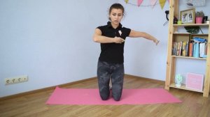 Круговая волна на коленях