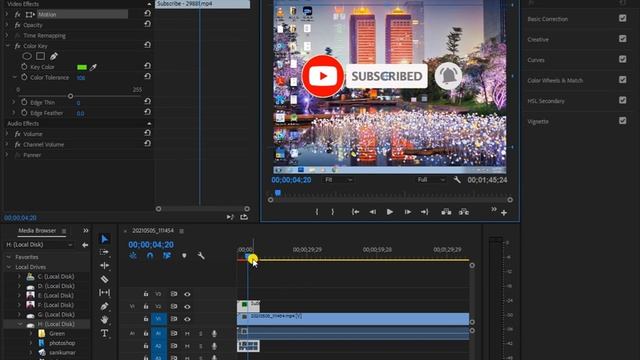 How To || Add Subscribe || Button Popup || From Premiere Pro || The Sunny Kumar смотреть онлайн