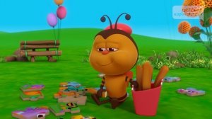 Полезная еда - Здоровые привычки для детей | Детские песни 🐞 Любимые насекомые